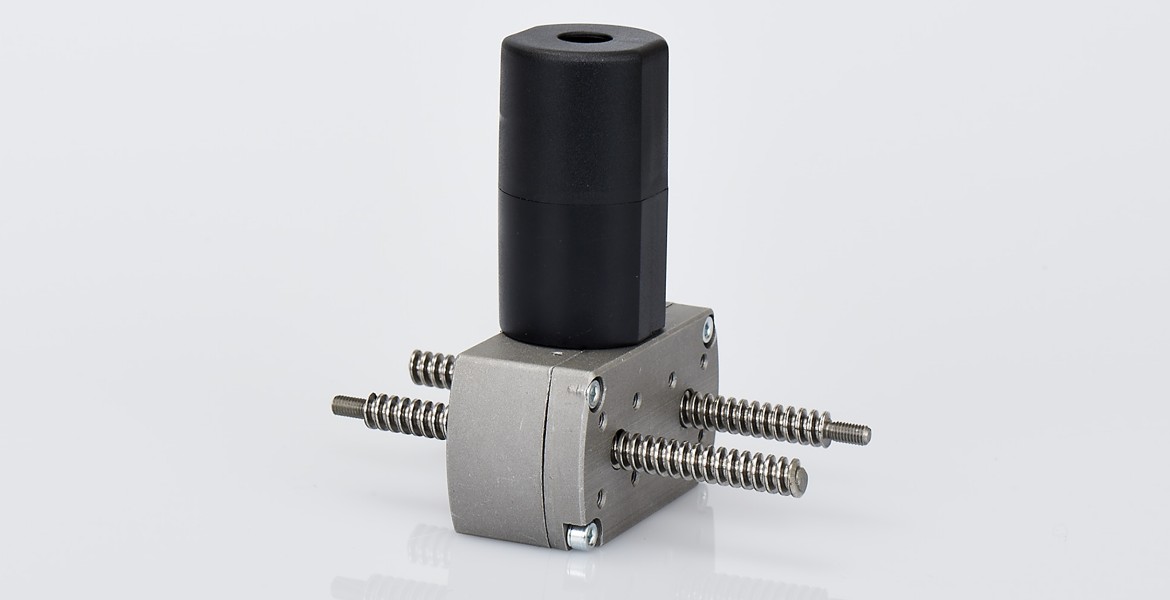 Double passing screw linear actuator DAVD